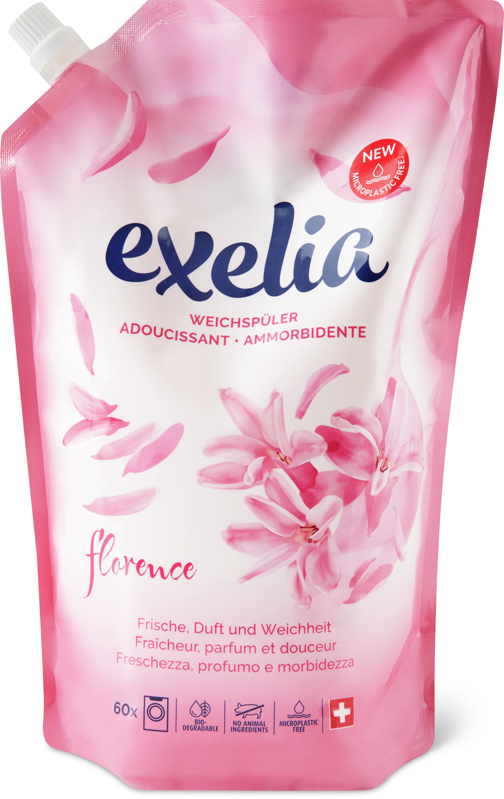 Ammorbidente liquido Florence, 60 lavaggi, refill